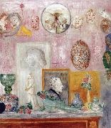 James Ensor Souvenirs oil